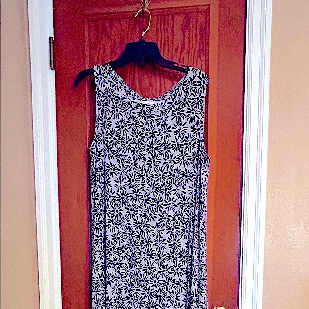 J. Jill Women’s 1X Floral A-Line Maxi Dress